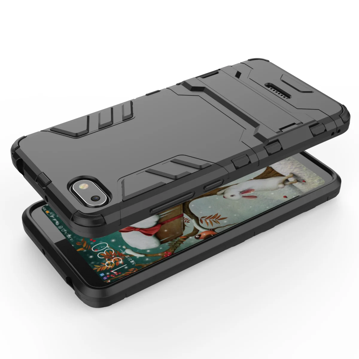 Чехол подставка для Xiaomi Redmi 6A 5 45 " силиконовый бампер пластиковая жесткий чехол