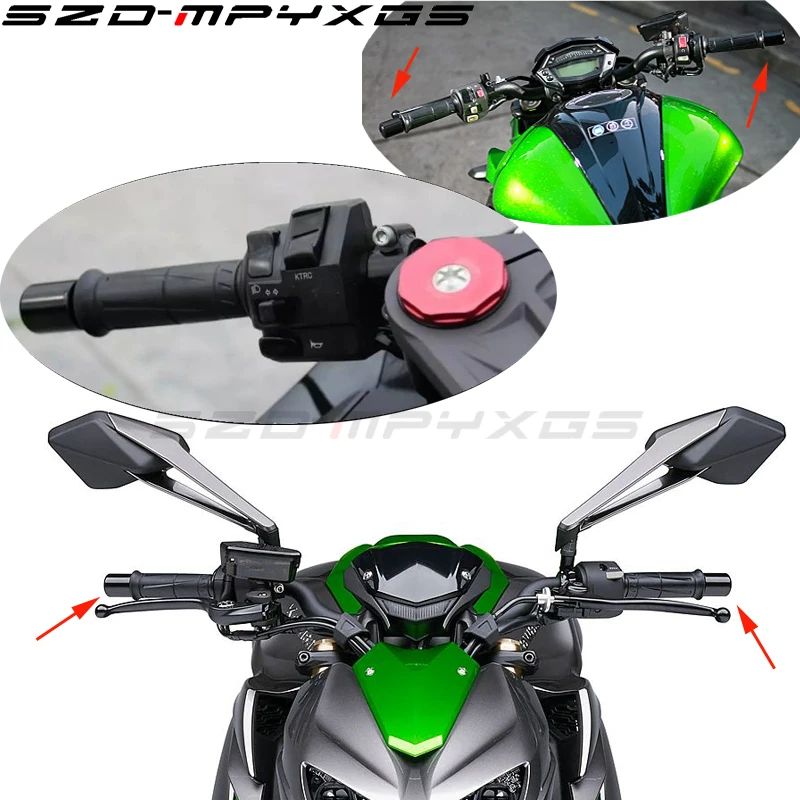Аксессуары для мотоциклов CNC руль акустическая система концы крышки горка Kawasaki