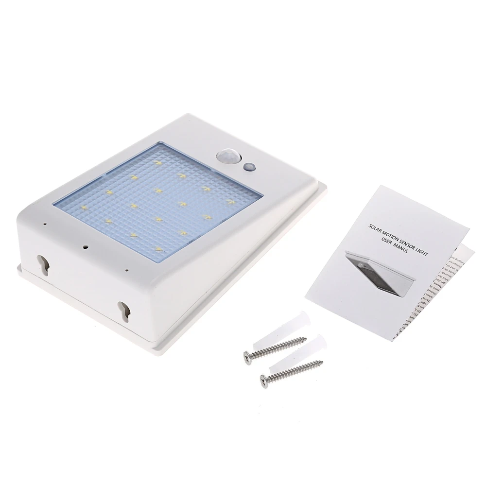 Modern Street Garden Path Solar Light 16 Leds Outdoor Waterproof Wall Lamp Powered Motion Sensor Emergency Use | Освещение
