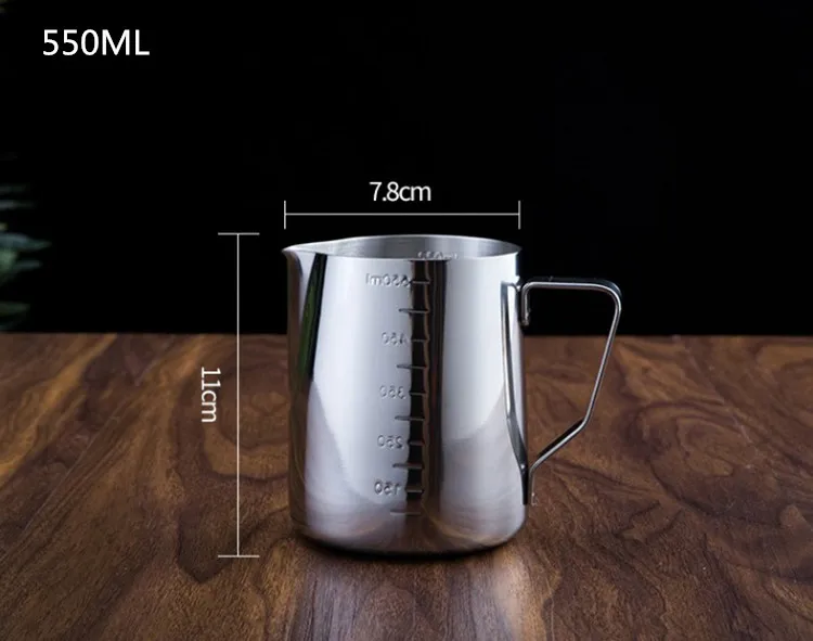 Pattern C 550ML Многоразмерные кофейные трафареты из нержавеющей стали, чашка, гирлянда, горшок, искусство, бариста, инструменты, аксессуары для кофе, простой кофе, трафарет, форма - Цвет: Pattern C 550ML