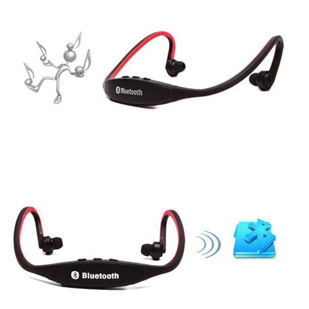 ECos Беспроводная Bluetooth гарнитура стерео наушники спортивные Handfree для iPhone