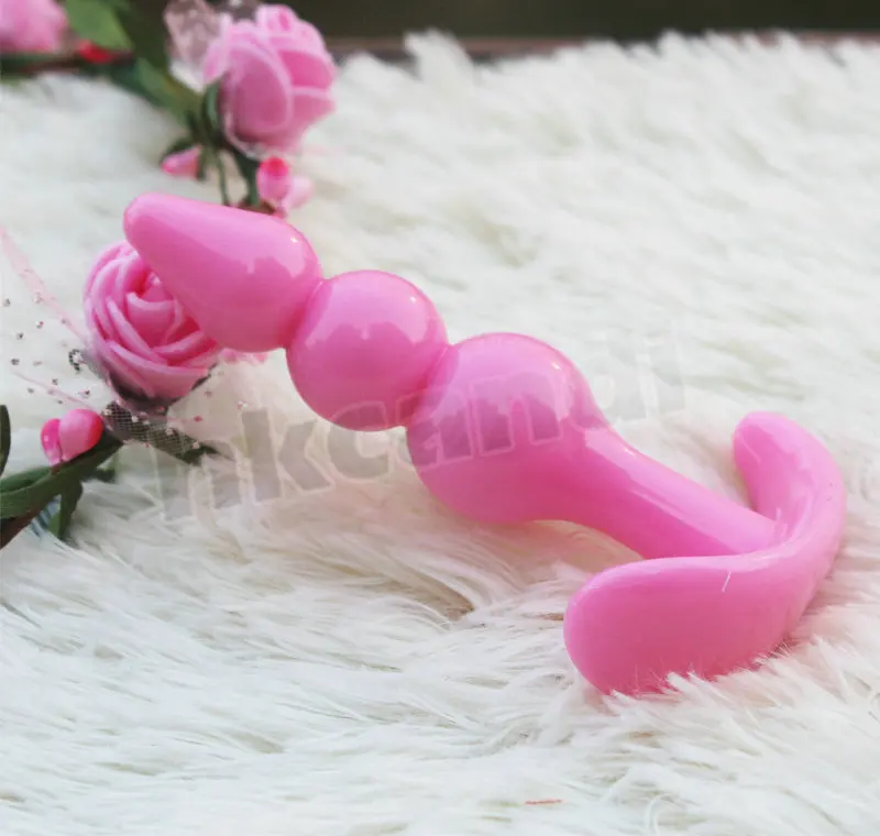 Маленькая розовая Анальная пробка для первого использования сексуальная ночная