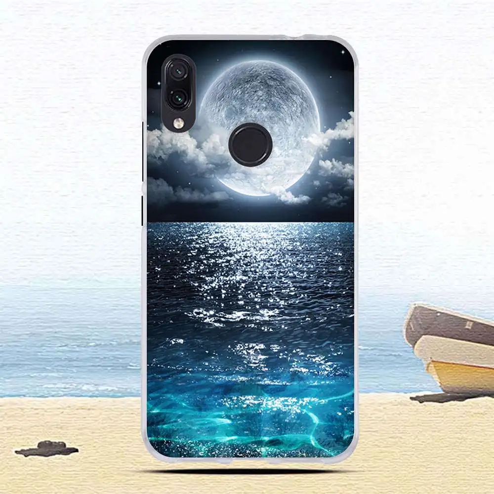 Силиконовый чехол для Xiaomi Redmi Note 7, чехол 6," с милым цветочным принтом, чехол для телефона s для Xiomi Redmi note 7 pro, fundas Coque - Цвет: 39