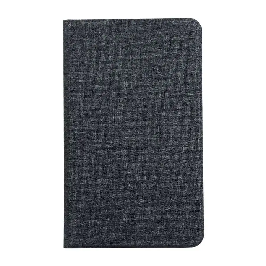Чехол из искусственной кожи для huawei MediaPad M5 lite 8 JDN2-W09/AL00 8 дюймов мягкая задняя крышка для huawei m5 lite 8 Чехол+ пленка+ ручка - Color: black