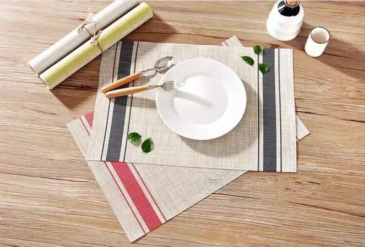 1 шт. обеденный Настольный коврик из ПВХ водонепроницаемый термоизоляционный