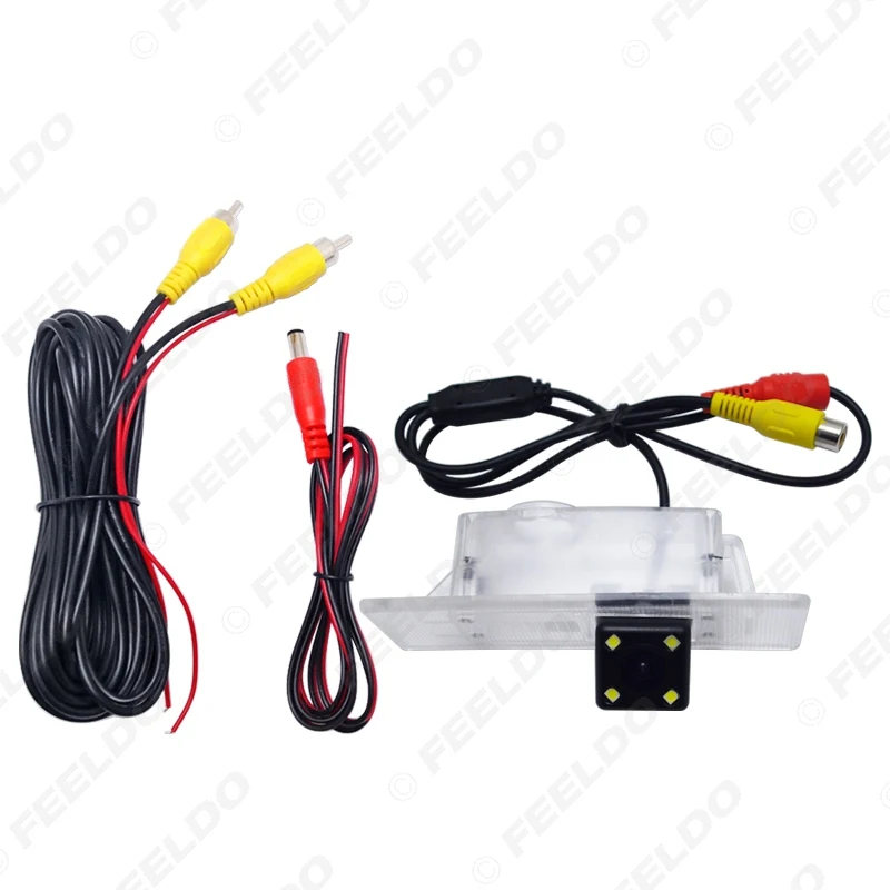 

FEELDO Car CCD Rear View Camera With LED For KIA K5 K4 KX5 KIA OPTIMA Lotze Parking Backup Camera Kit