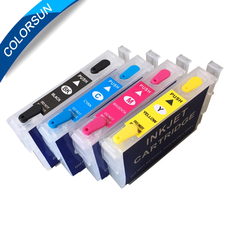 Для печатающей головки EPSON WF 2630 2650 2660 XP220 XP320 XP324 XP420 XP424 перезаправляемый картридж