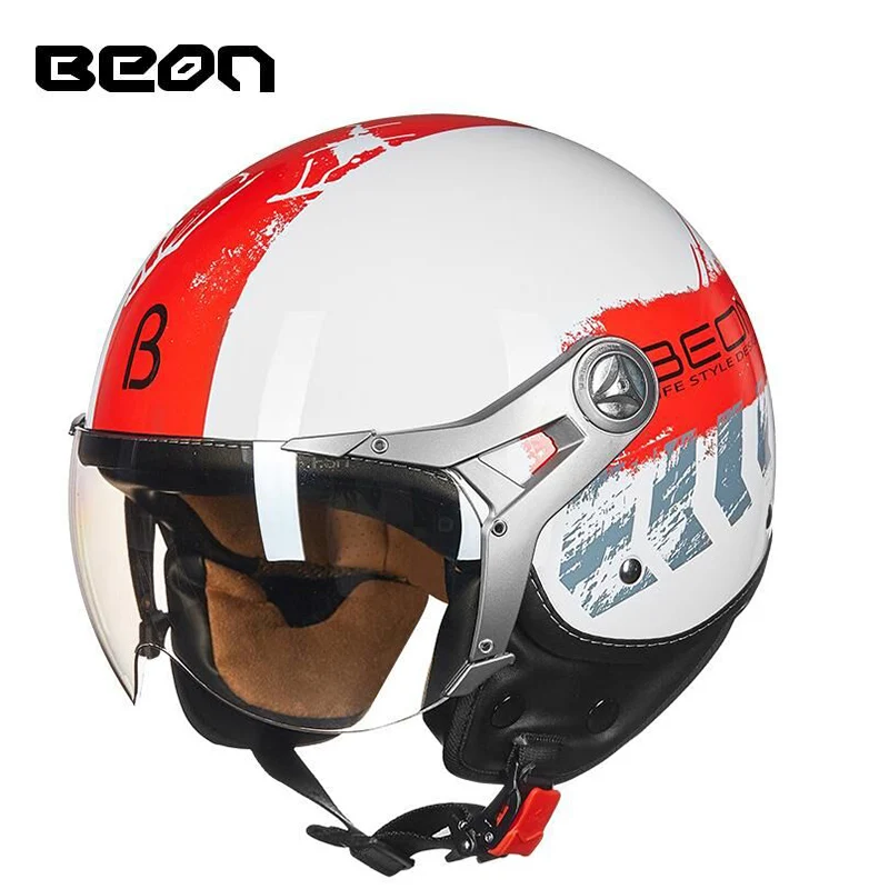 Лидер продаж мотоциклетный шлем BEON rcycle Винтажный Мужской и Женский