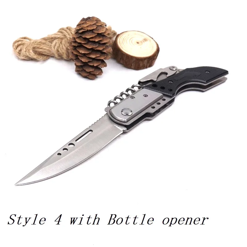 Складной нож для выживания тактический карманный светодиодный светодиодным