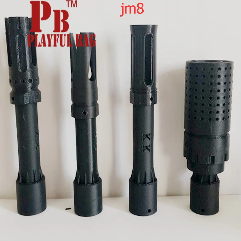 

PB Playful bag Gel ball guns for JM8 adjustable spin M4 19mm cap can be connected with 3D printing spinning accessories MD15