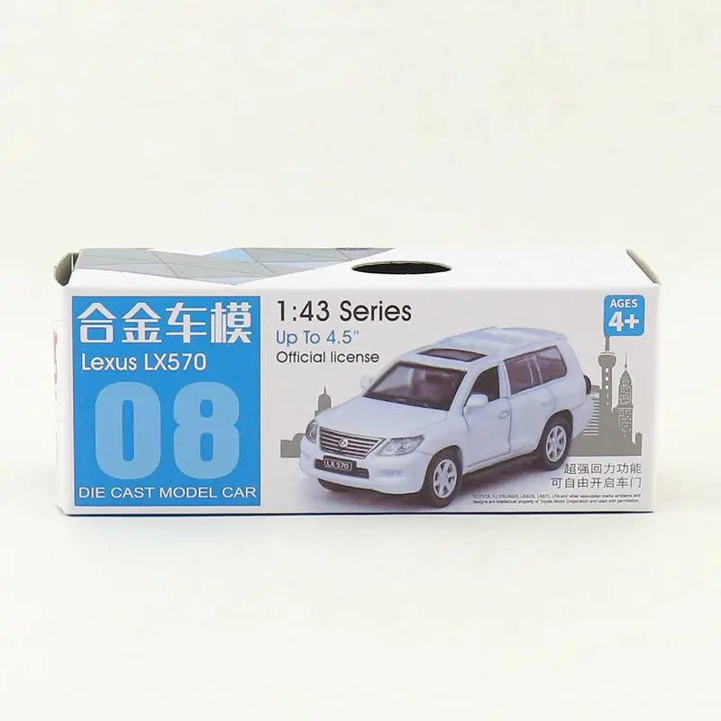 Бесплатная доставка/литая металлическая игрушка модель/Масштаб 1:46 Lexus LX570