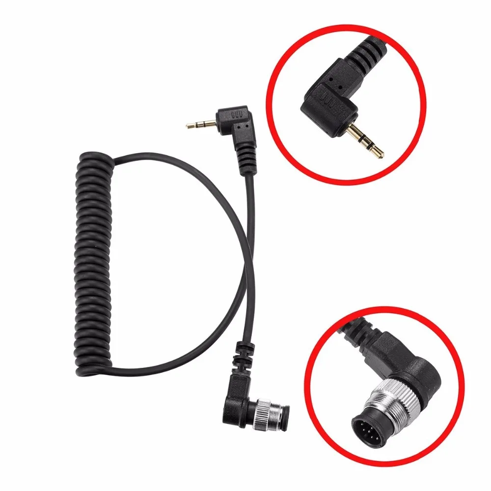 Кабель для спуска затвора Yongnuo LS-2.5 N1 RF-603 RW-221 Nikon D810a D810 D800 D800E D700 D300 D200 | Электроника