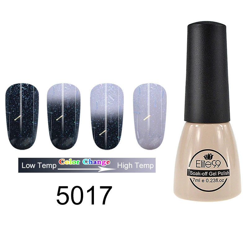 Elite99 7 мл термальный температурный Цветной Гель-лак для ногтей замачиваемый УФ-Хамелеон Гель-лак светодиодный Гель-лак для ногтей - Цвет: wbj5017
