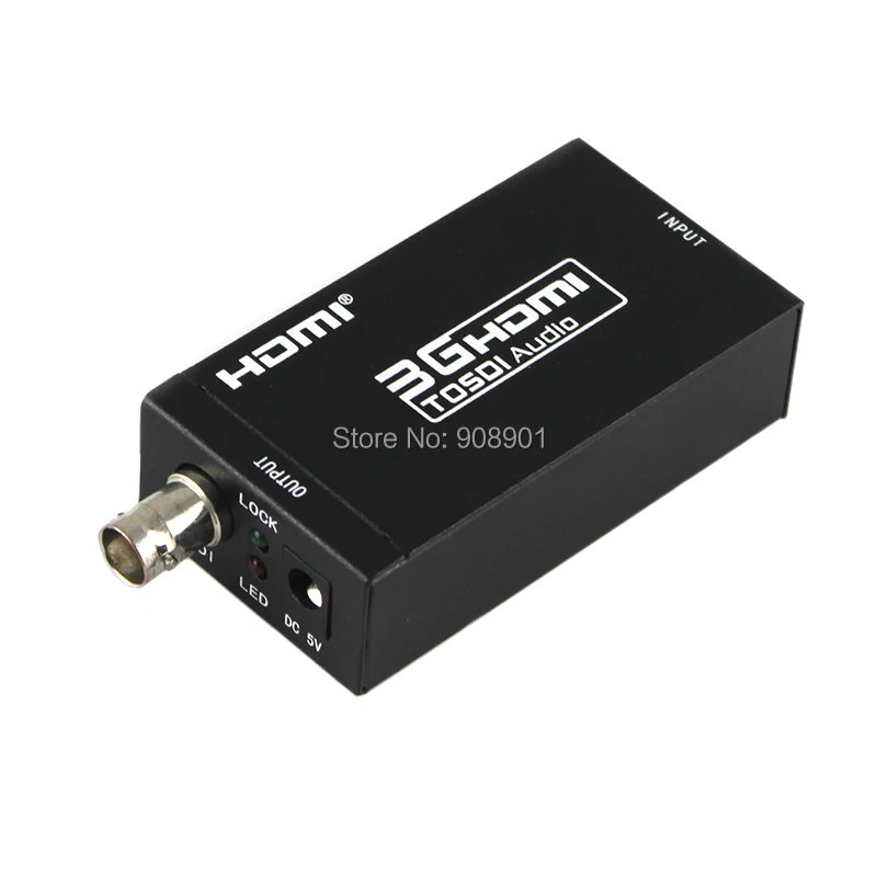 1 шт./лот Mini HDMI в SDI видео/аудио конвертер SD SDI/HD SDI/3G поддержка 720p/1080p|hdmi to rca converter|mini