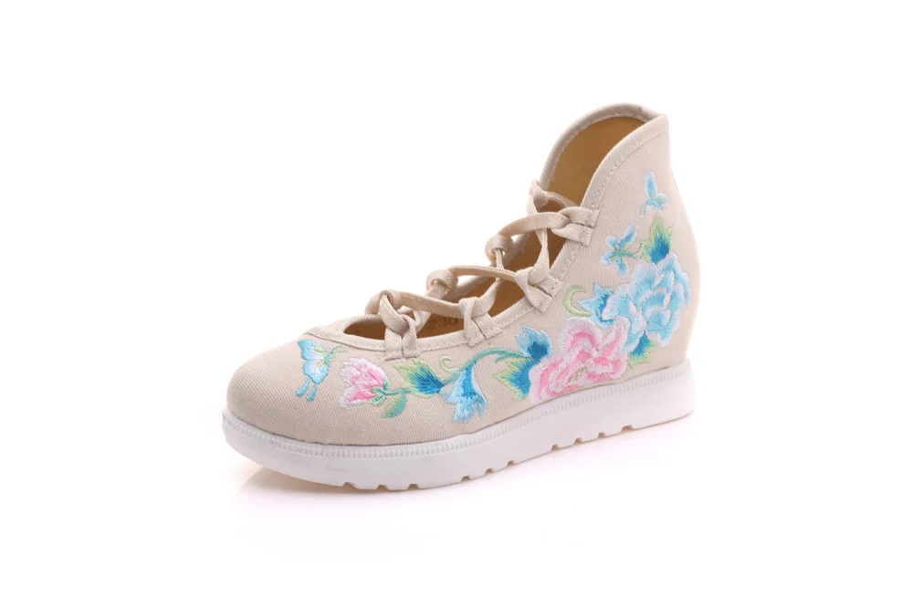 Женские парусиновые туфли на плоской подошве с вышивкой|embroidered shoes women|embroidered