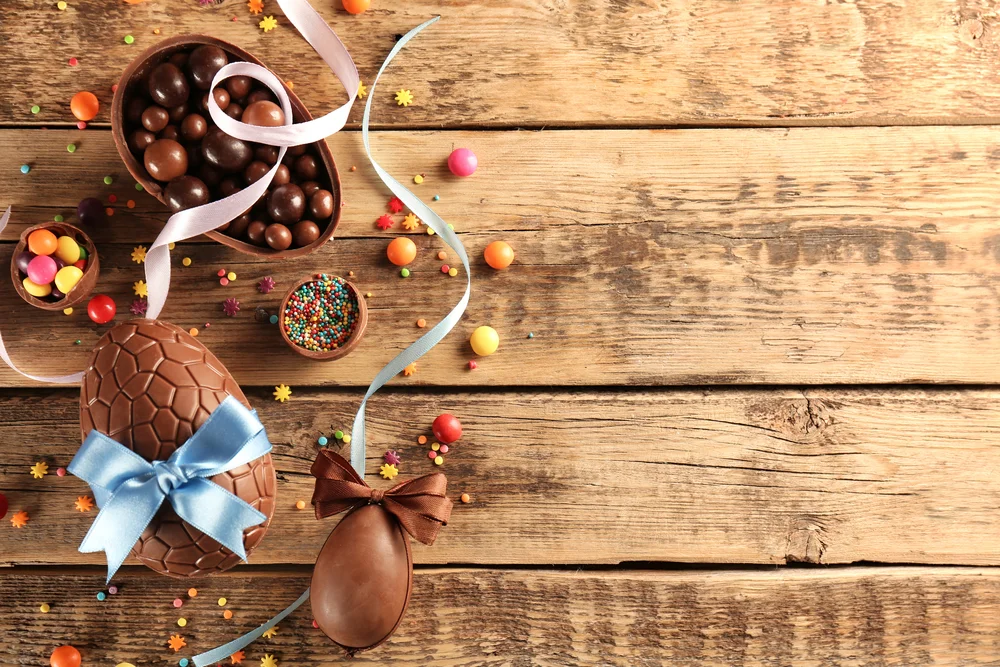 LIFE MAGIC BOX Communion Decoration Girl Easter White Wood Red Egg Photocall Birthday | Backgrounds