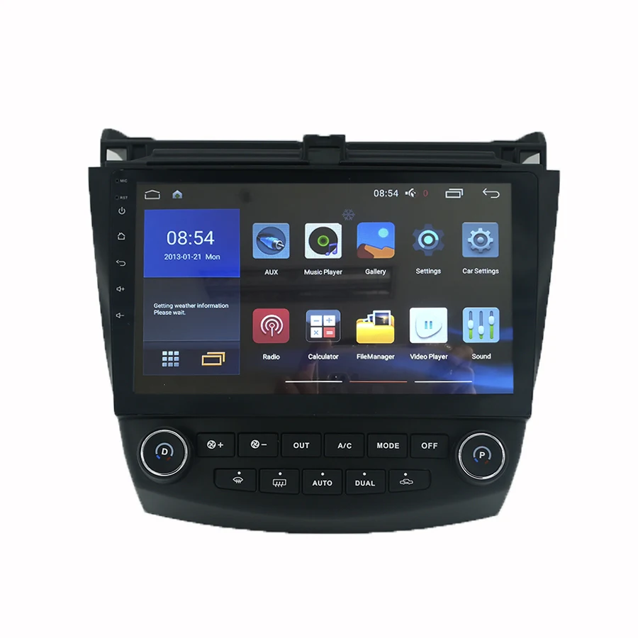 

2+32 Android 7.1 For HONDA Accord 7 7th 2003-2007 New 10.2 inch Car GPS Navigation Radio Bluetooth Multimedia Player