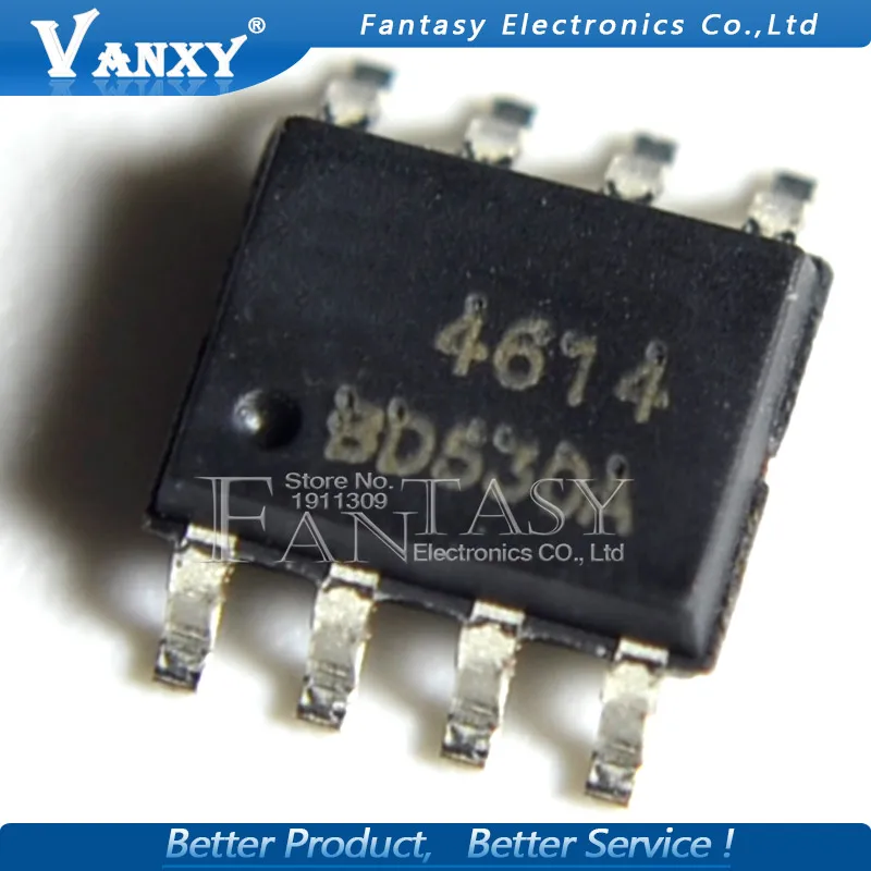 10 шт. AO4614 SOP8 4614 SMD SOP 8| |