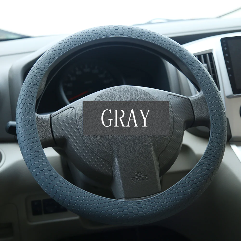 2019 популярный 10 цветов для всех авто силиконовый чехол на руль перчаток мягкие