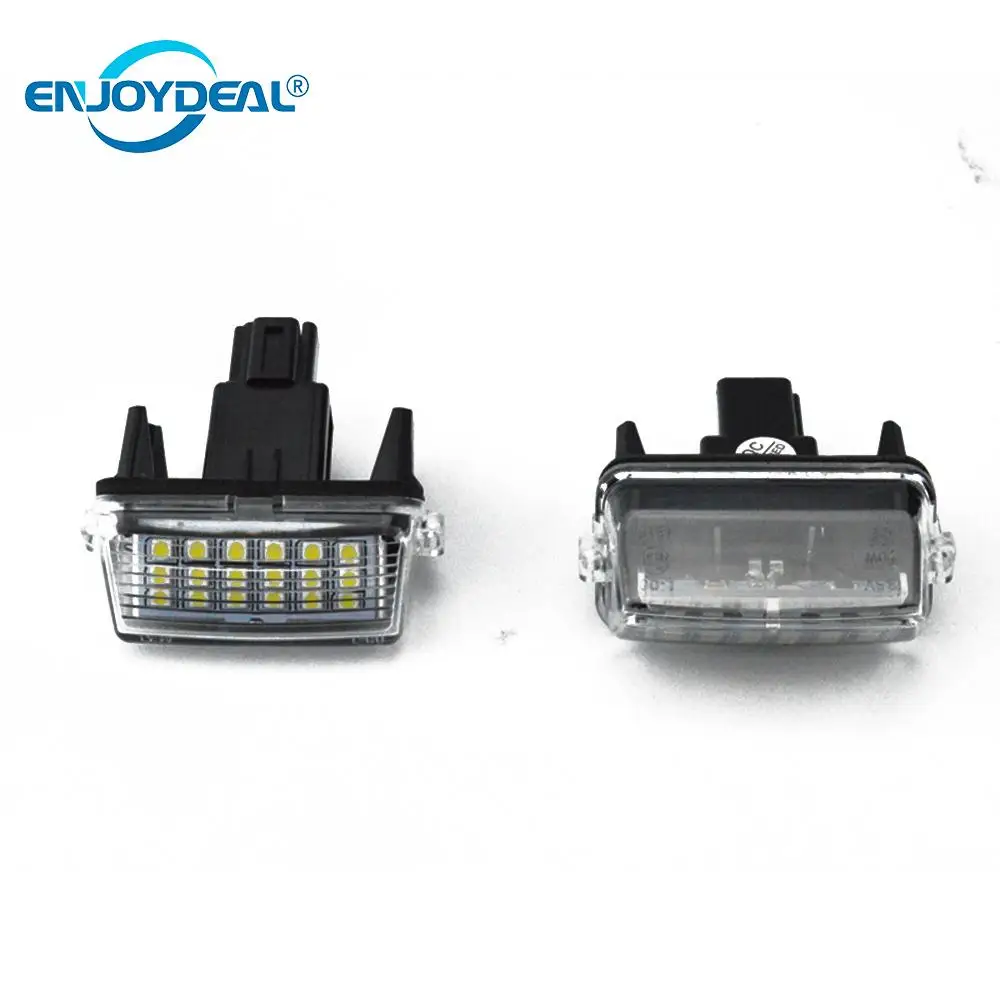 2 шт. 18 LED аварийный свет яркий белый номерной знак лампы автомобиля SMD светодиоды