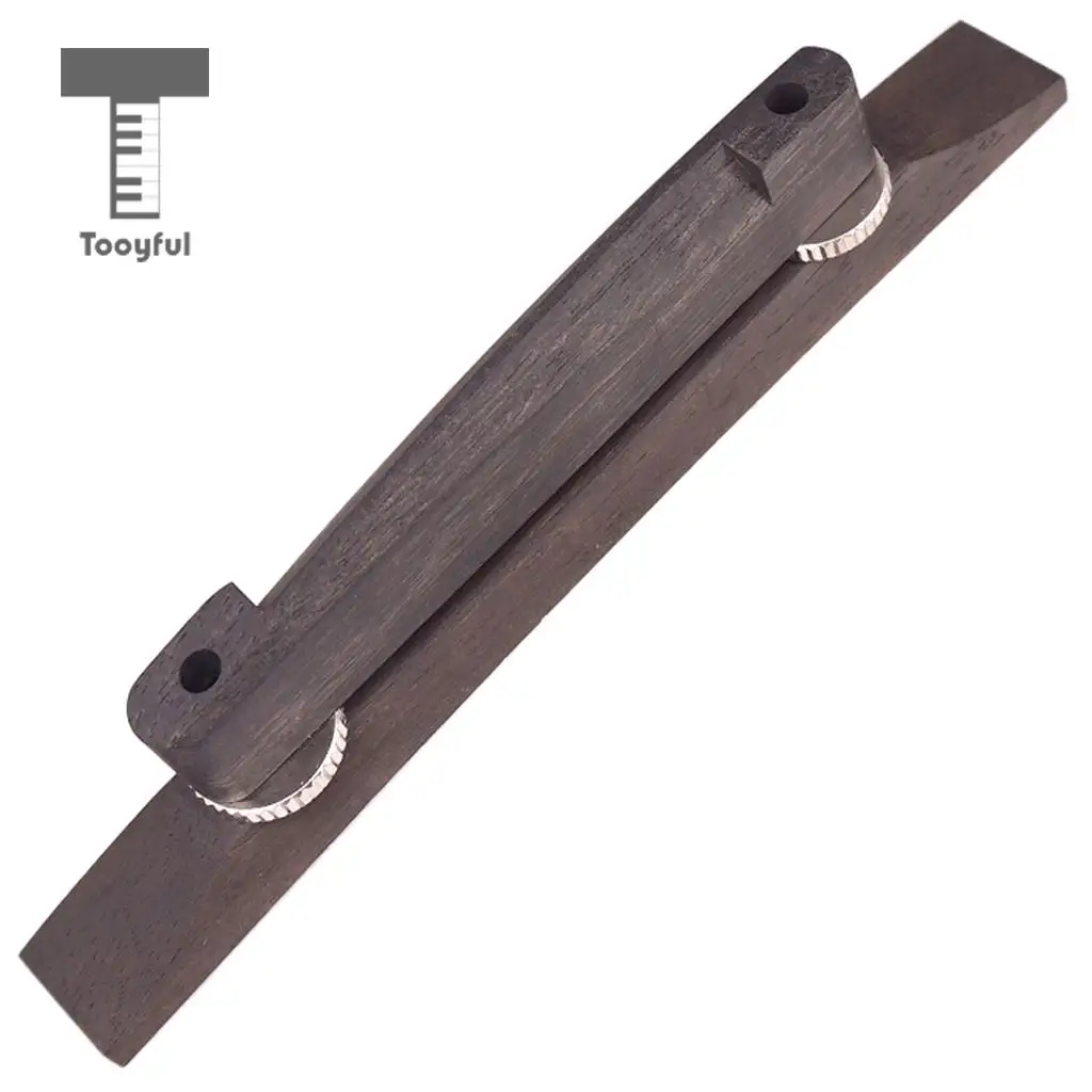 

Rosewood Adjustable Guitar Bridge for Archtop Jazz Guitar