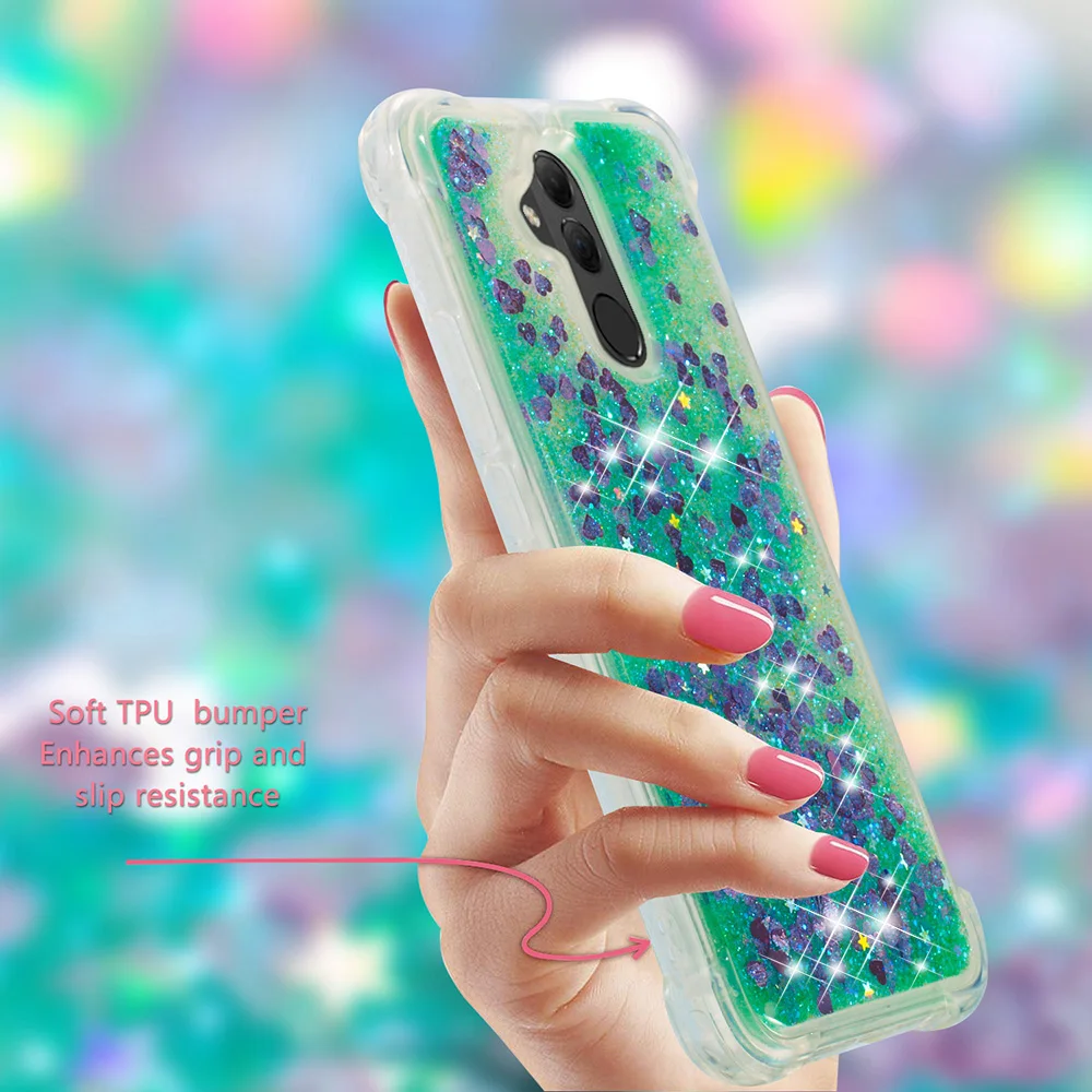 Мягкий силиконовый чехол для Huawei Mate 20 Lite из ТПУ Mate20 SNE-LX1 SNE-LX2 динамический жидкий