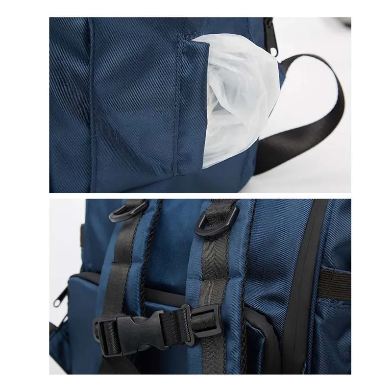 Водонепроницаемый Многофункциональный рюкзак из саржевого полиэстера сумка