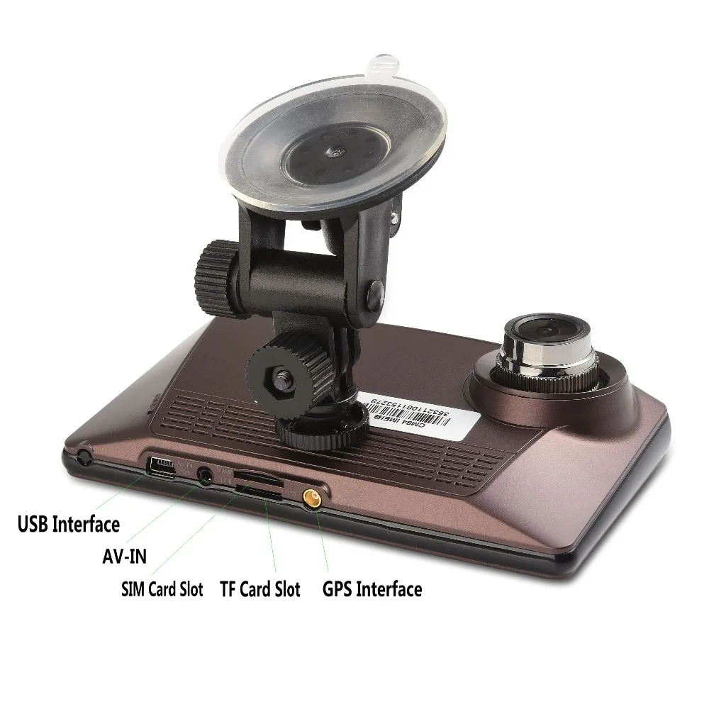 Otstrive 3G 4.2 &quotВидеорегистраторы для автомобилей камера Android 5.0 GPS навигации Двойная