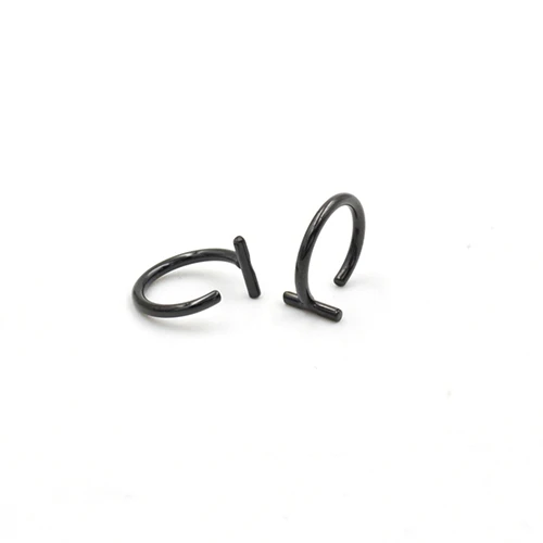 1 шт. панк для мужчин и женщин зажим не пирсинг хрящевой части уха клипсы манжеты