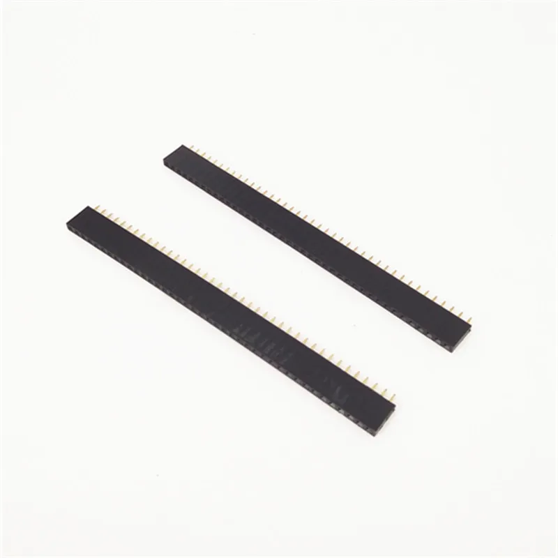 10 шт./лот 40Pin 2 54 мм расстояние гнездовое одноигольное сиденье/гнездовое сиденье