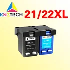 Восстановленный картридж для чернил 21 22 для 21xl 22xl for21 for22 Deskjet F380 F2280 3910 3915 3918 3920 D1530