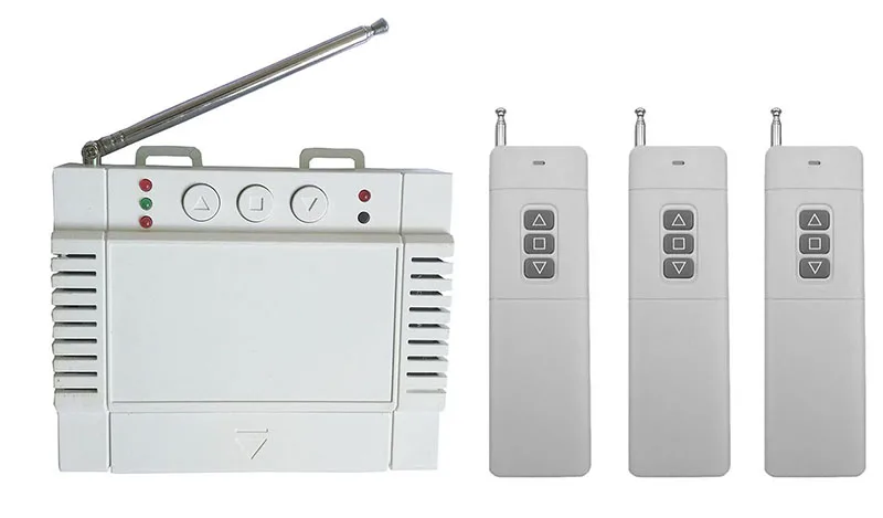 3000m Long Range AC220V 250V 380V 2CH RF Wireless Remote Control Tubular motor garage door/projection screen/blinds/shutters | Электроника