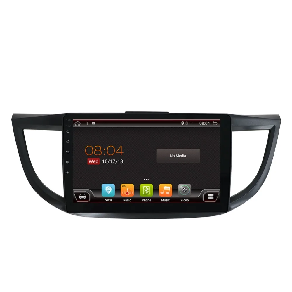 Bosion Android 8 1 Радио мультимедийный плеер Автомобильный DVD gps навигация для HONDA CRV 2012