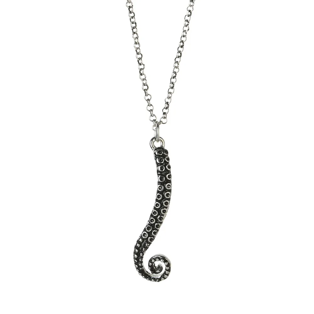 

Drop Shipping Fashion Jewelry Diy Long Necklace Vintage Accessories Exo Octopus Pendant Mechanical Steampunk Necklaces&Pendants