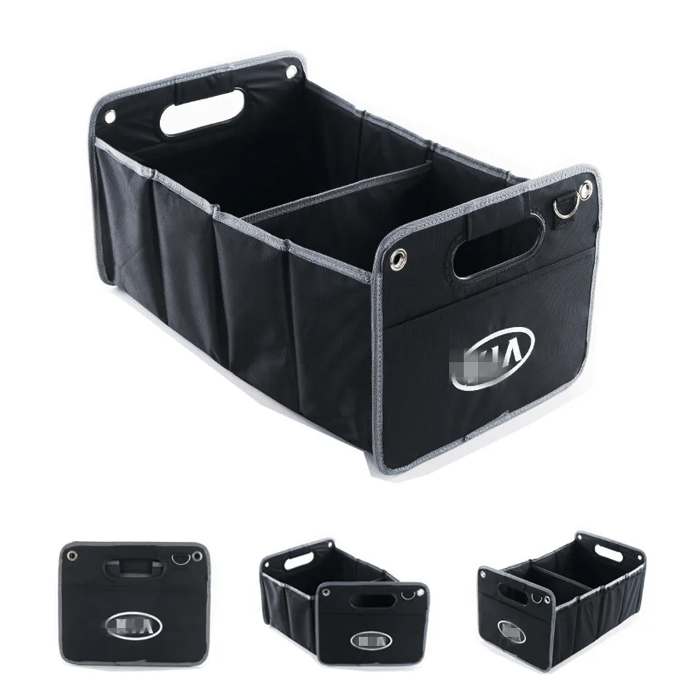 car Accessories Trunk Storage Box foldable Container Bag for KIA Ceed Sportage Rio 3 4 K5 Sorento Soul Spoiler Cerato Koup Forte