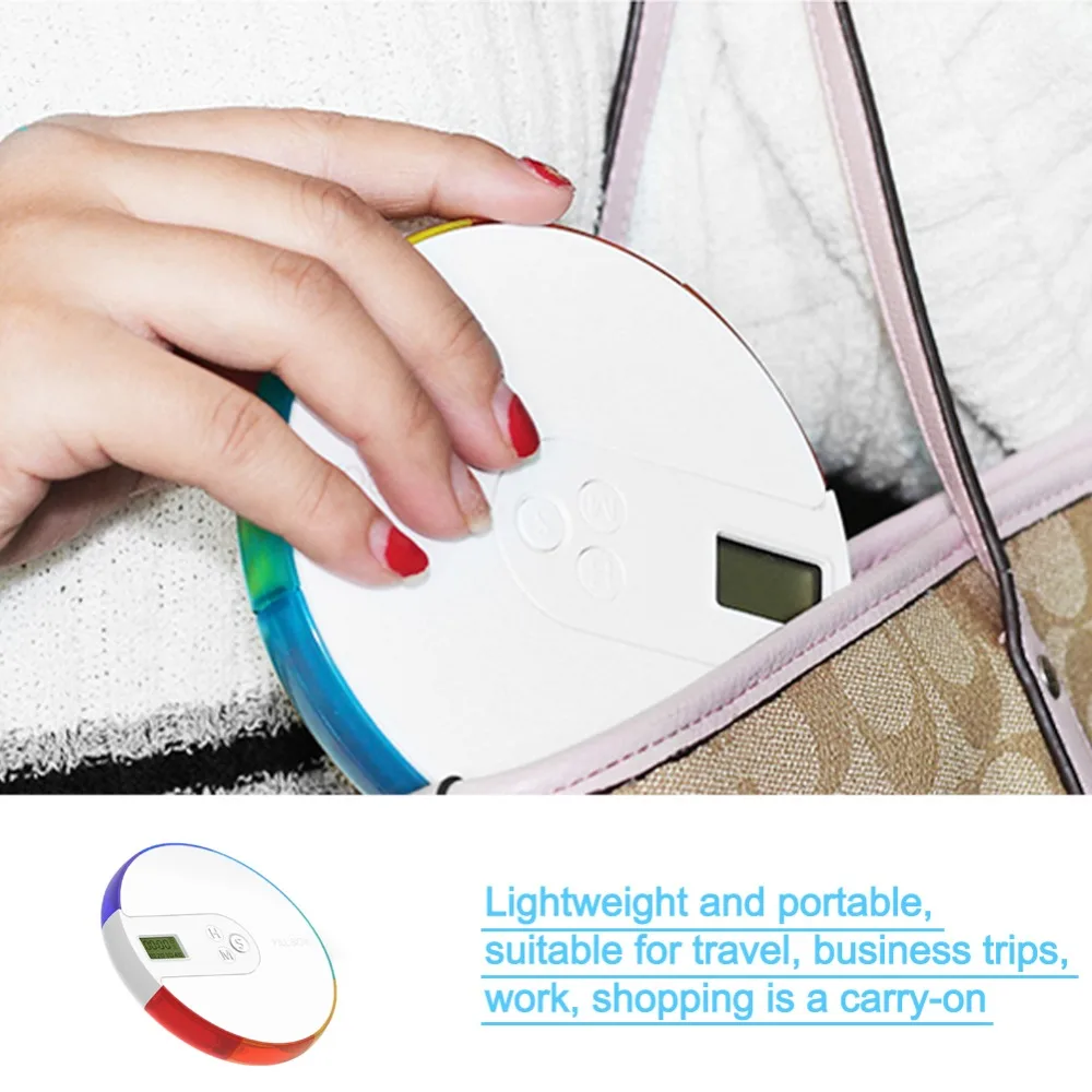 7-дневная коробка для таблеток органайзер дозатор хранилище лекарств