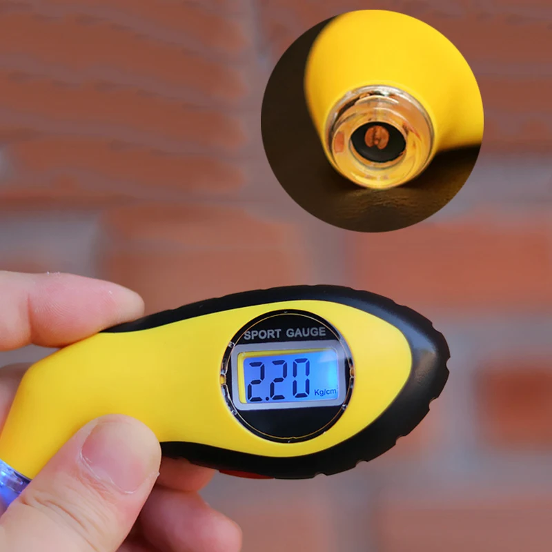 0-100PSI манометр барометры тестер диагностические инструменты цифровой ЖК-дисплей