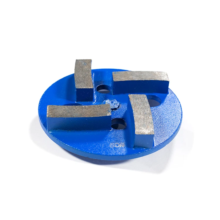 

GD07 4 Inch Single Pin Diamond Polishing Pdas Concrete Grinding Wheel Grinding Disc for Concrete Terrazzo Floor 12PCS