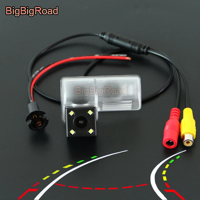 

BigBigRoad For Toyota Vios / Etios / YARiS L Corolla Levin 2015 2016 Car Intelligent Dynamic Trajectory Tracks Rear View Camera
