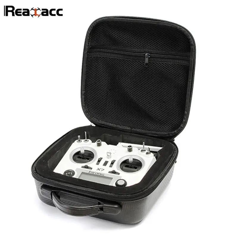 

Original Realacc Remote Control Handbag Backpack Bag Carrying Case With Sponge For Frsky Taranis X9D PLUS SE Q X7 Transmitter