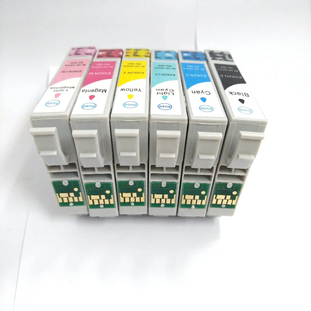 Картриджи с чернилами einkshop T0821 T0821N для Epson R270 R390 TX650 T50 T59 RX590 TX700W TX800W TX720 TX700 TX800 RX610 |