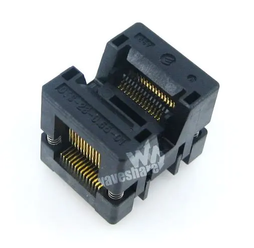 SSOP28 TSSOP28 OTS-28-0.65-01 Enplas IC тестовый Адаптер для программирования гнезда 0 65 мм Шаг 4
