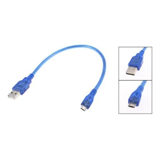 High Quality Blue 12.2 Cable Speed USB A Male to Micro B 5-Pin Extension Cord | Обустройство дома