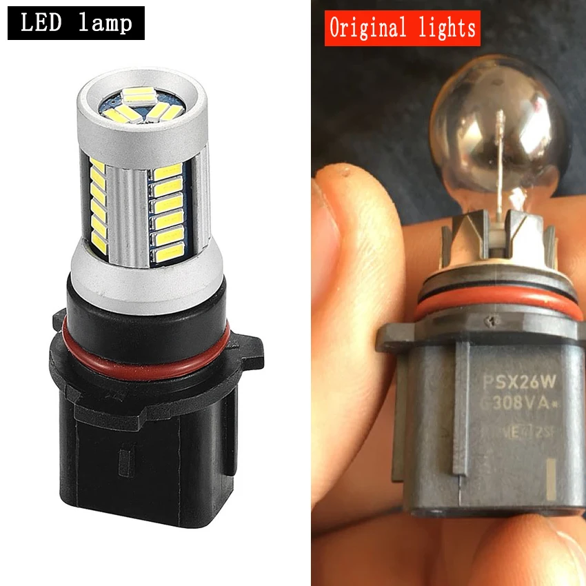 JSTOP PSX26W A5 2013 2014 модель светодиодные огни автомобиля 12V лампы 4014smd автоматическое