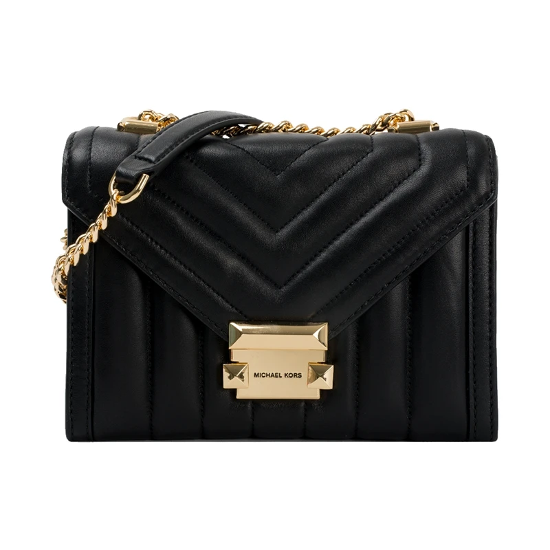 Маленькая Стеганая Кожаная Сумка-трансформер на плечо MICHAEL KORS Whitney 30F8GXIL1T | Багаж и
