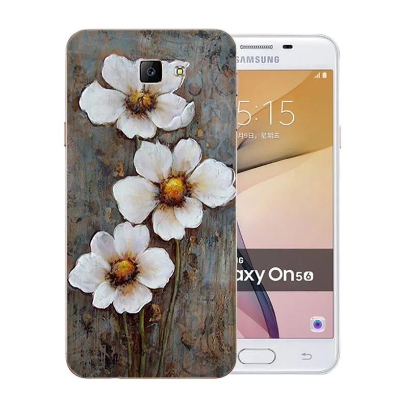 Мягкий ТПУ чехол для Samsung Galaxy J5 Prime/On5 2016 чехлы Ван Гог шаблон G570 Coque Силиконовые