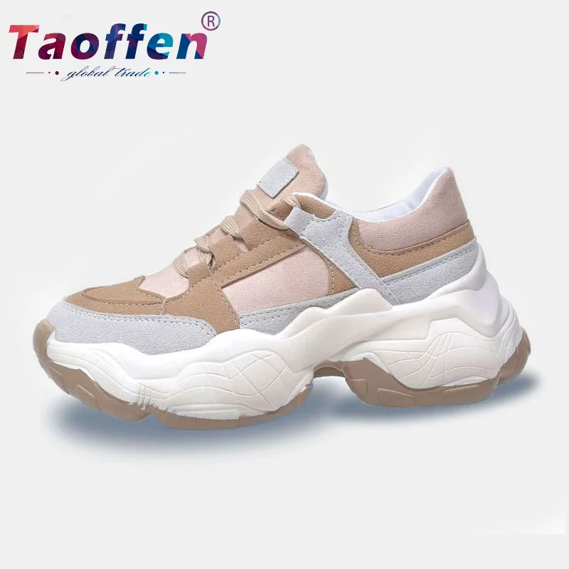 Женские кроссовки для бега Taoffen Разноцветные Повседневные Спортивные на