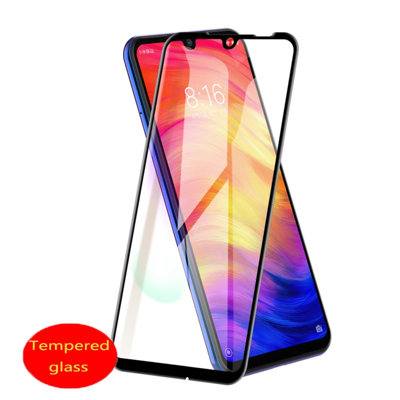 Full Cover Tempered Glass For Xiaomi Redmi 7 Protective Film Screen Protector | Мобильные телефоны и аксессуары