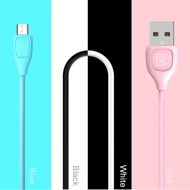 Remax 1 м Micro USB IOS Type C кабель для передачи данных зарядный плоский металлический 1.3A