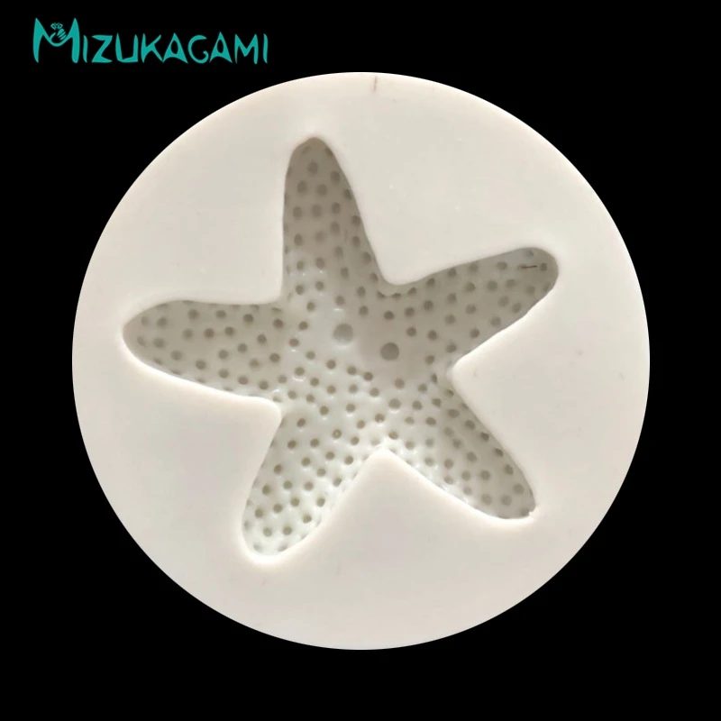 Морская тема звезда силикагель поворотные формочки для сладкого торта глина